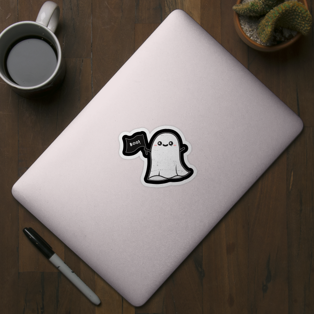 Vinyl Ghost Stickers , Halloween , Kids , Adults , Scrapbooking ,  Waterproof , Holidays , Boo , Crafts 