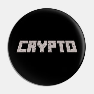 Crypto - Minecraft Style Pin