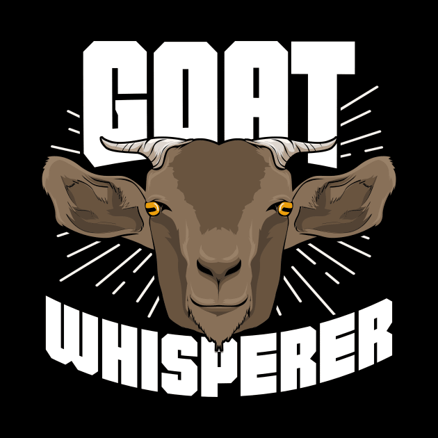 Goat Whisperer Animal Lover Gift by Dolde08