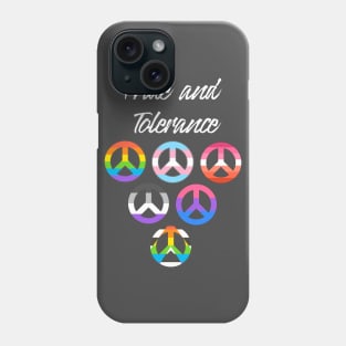 Pride and tolerance lgbt Phone Case