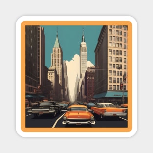 Vintage New York city Magnet