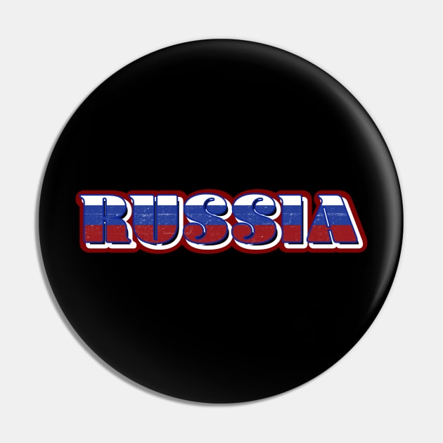 Russia Flag Pin by cricky