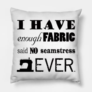 Sewing • Not Enough Fabric Crafts Pillow