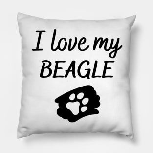 I love my Beagle Pillow