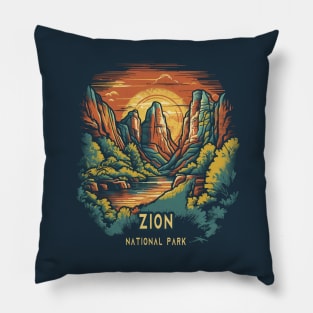 Zion National Park Pillow