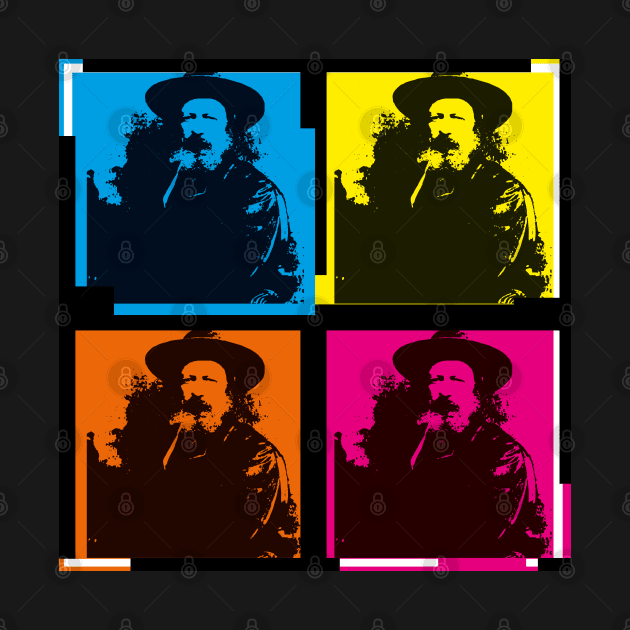 Alfred Lord Tennyson - Poet - colorful, pop art style design by CliffordHayes