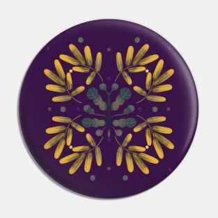 yellow gray flowers Pin