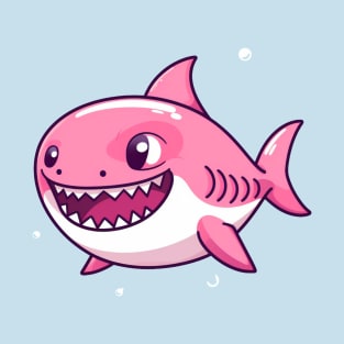 Cute Pink Shark T-Shirt