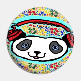 flowers,rocking,urban,panda by LowEndGraphics Pin