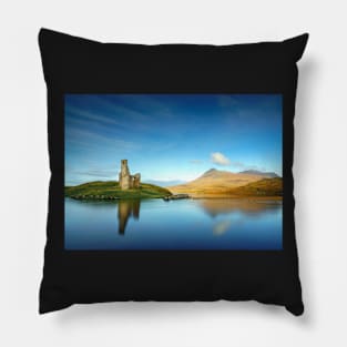 Ardvreck Castle Loch Assynt Scotland Pillow