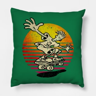 Fido Dido Keep on Skating 1985 Retro Pillow