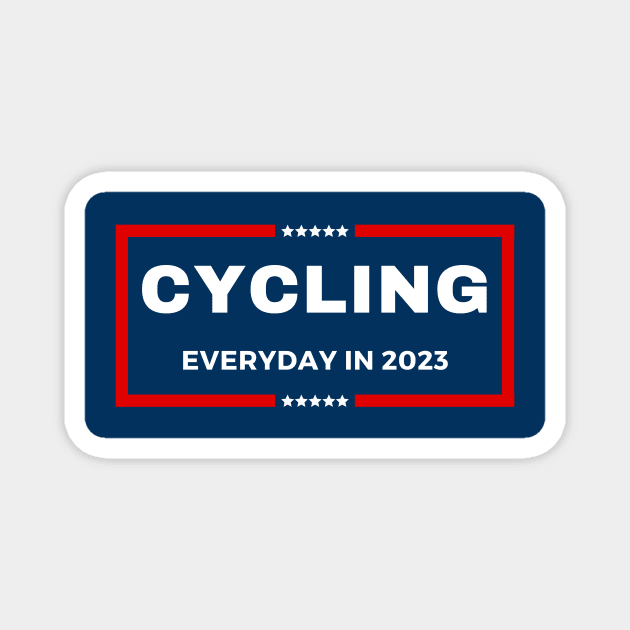 Cycling T-shirts, Funny Cycling T-shirts, Cycling Gifts, Cycling Lover, Fathers Day Gift, Dad Birthday Gift, Cycling Humor, Cycling, Cycling Dad, Cyclist Birthday, Cycling, Outdoors, Cycling Mom Gift, Dad Retirement Gift Magnet by CyclingTees