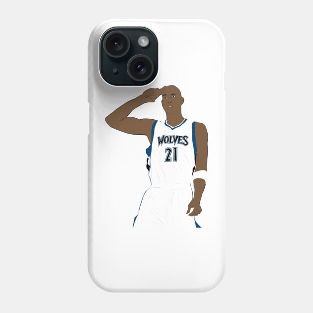 Kevin Garnett Phone Case by Mortimermaritin