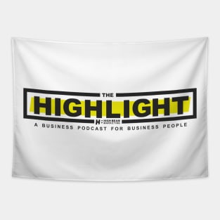 The Highlight Podcast Tee (Logo 2 Variant) Tapestry