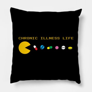 Spoonie Species: "Chronic illness arcade" Pillow