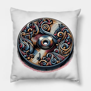 Compact Disc Pillow