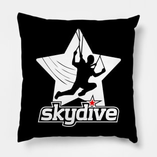 Mod.1 Paratrooper Skydiving Skydive Freefly Freefall Sport Pillow