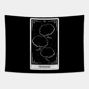 Message Dnd 5e Spells Tarot Card Dungeons and Dragons Gift Tapestry