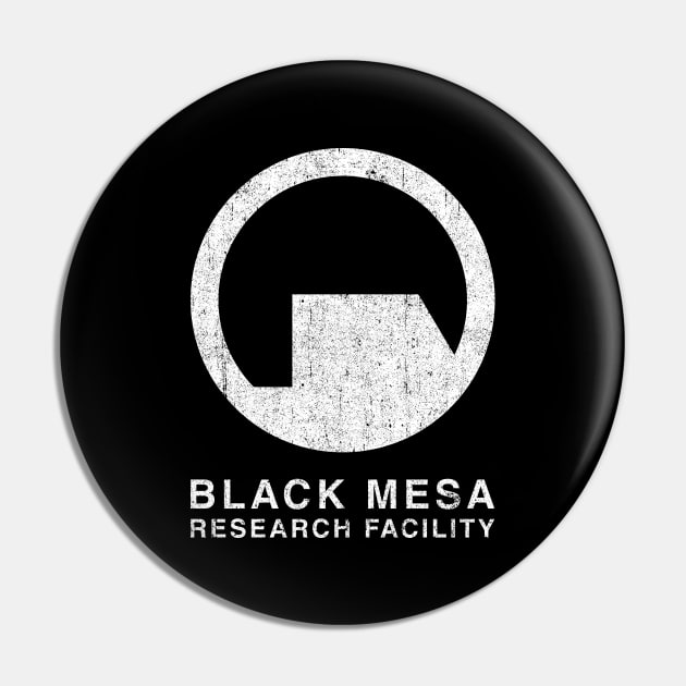 Black Mesa Research Facility (Chest Pocket) Pin by huckblade