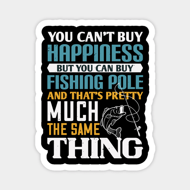 You Can't Buy Happiness Magnet by Aratack Kinder