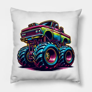 Monster Truck Pillow