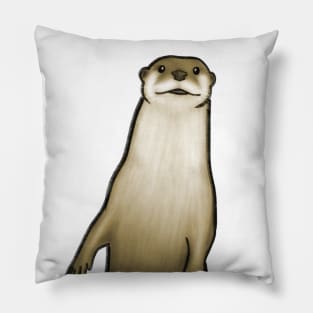 Standing Otter Pillow