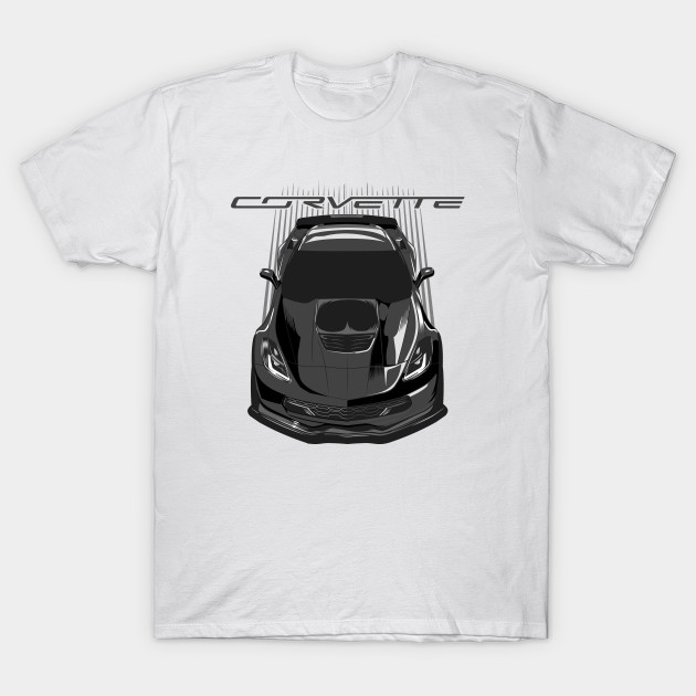 Corvette C7 Z06 Black Corvette Camiseta Teepublic Mx