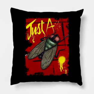 Fly on the wall Pillow