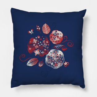 Ajisai / Hydrangea (紫陽花) Pillow