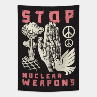 Stop Nuclear Weapons Tapestry