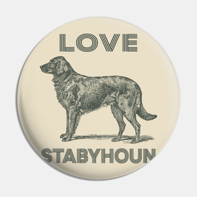 Love Stabyhoun Dog Pin by tabaojohnny