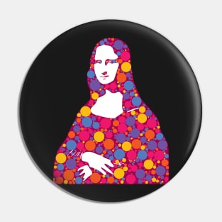 Mona Lisa | Pop Art Pin