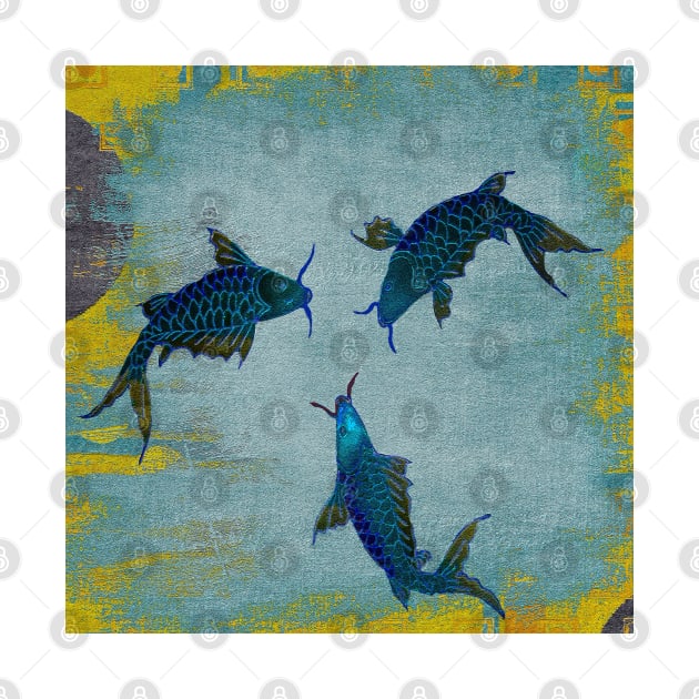 Koi Fish Joy Fish by Overthetopsm