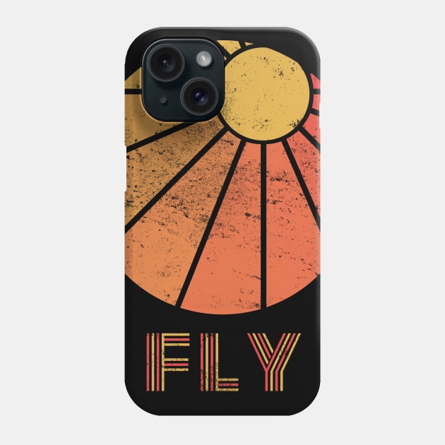 Retro Fly - Paragliding/Hang Gliding Phone Case by TheWanderingFools