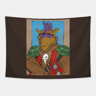Alf x TMNT crossover parody Tapestry
