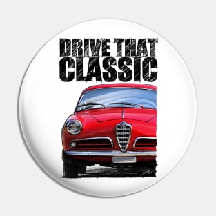 Drive that Classic 1960 Alfa Guilietta Sprint Veloce Pin