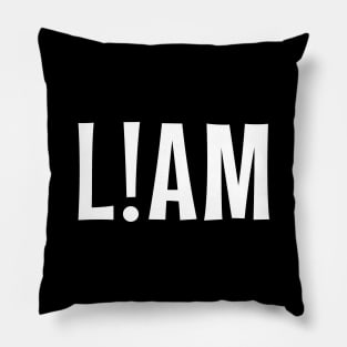 Liam, boy's name Pillow