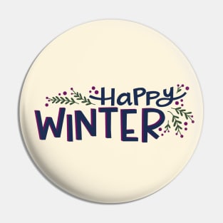 Happy winter Pin