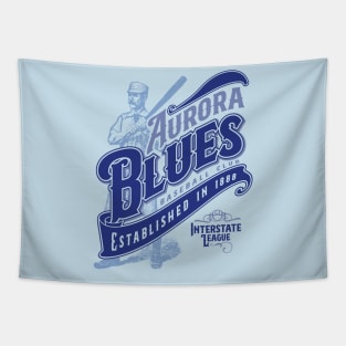 Aurora Blues Tapestry