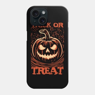 Halloween Pumpkin Trick Or Treat Phone Case