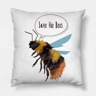 Flight Of The Bumblebee Pillow