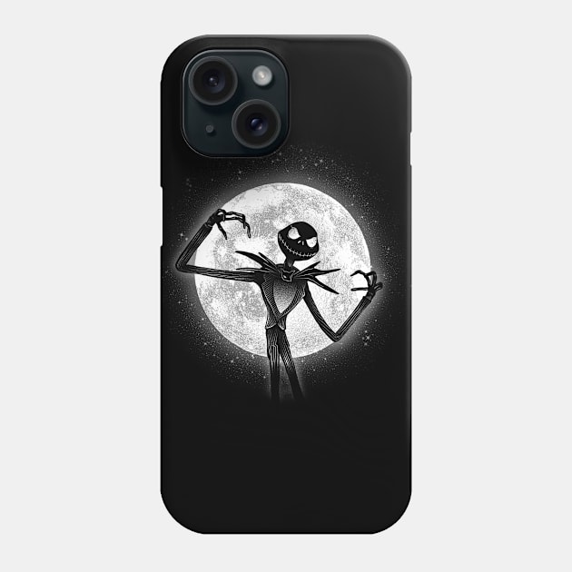 Moonlight Skeleton Phone Case by FanFreak