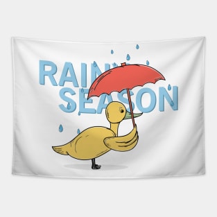 rainy season Tapestry