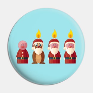 Christmas candles Pin