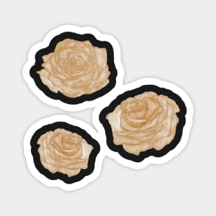 Roses Boho Flowers Pack Magnet