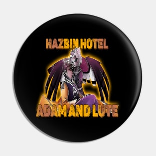 Hazbin Hotel Adam And Lute Pin