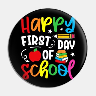 Back To School Teacher First Day Of School Pin