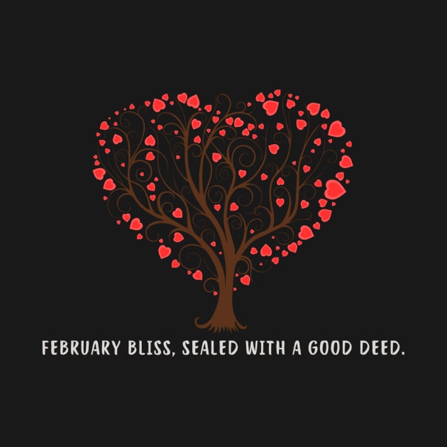 February bliss, sealed with a good deed. by HALLSHOP