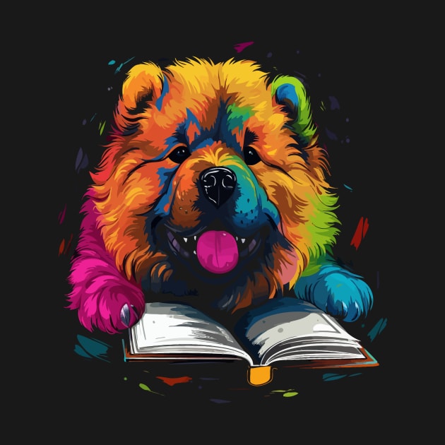 Chow Chow Reads Book by JH Mart