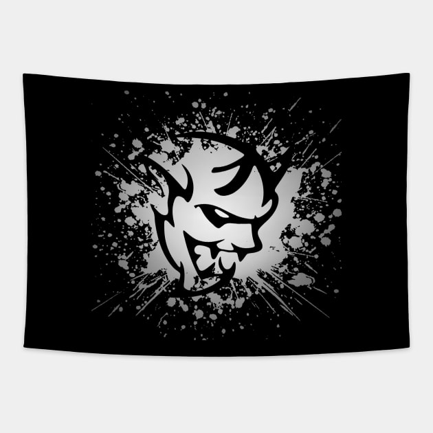 CHALLENGER DEMON Tapestry by HSDESIGNS